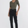 Marle Straight Leg Jean - Black