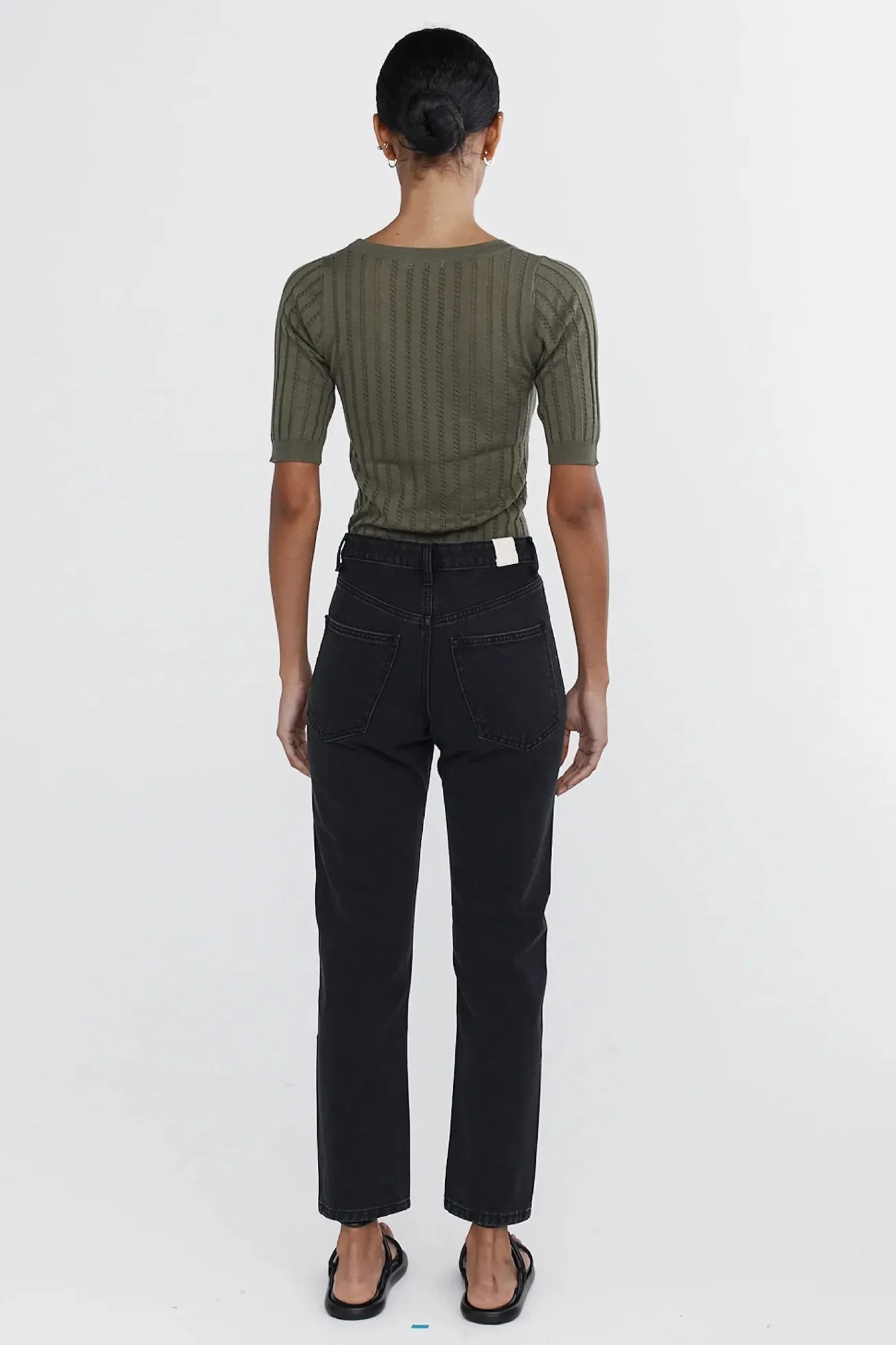 Marle Straight Leg Jean - Black