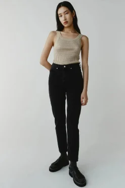 Marle Straight Leg Jean - Black