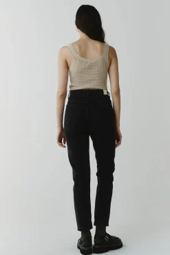 Marle Straight Leg Jean - Black