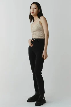 Marle Straight Leg Jean - Black