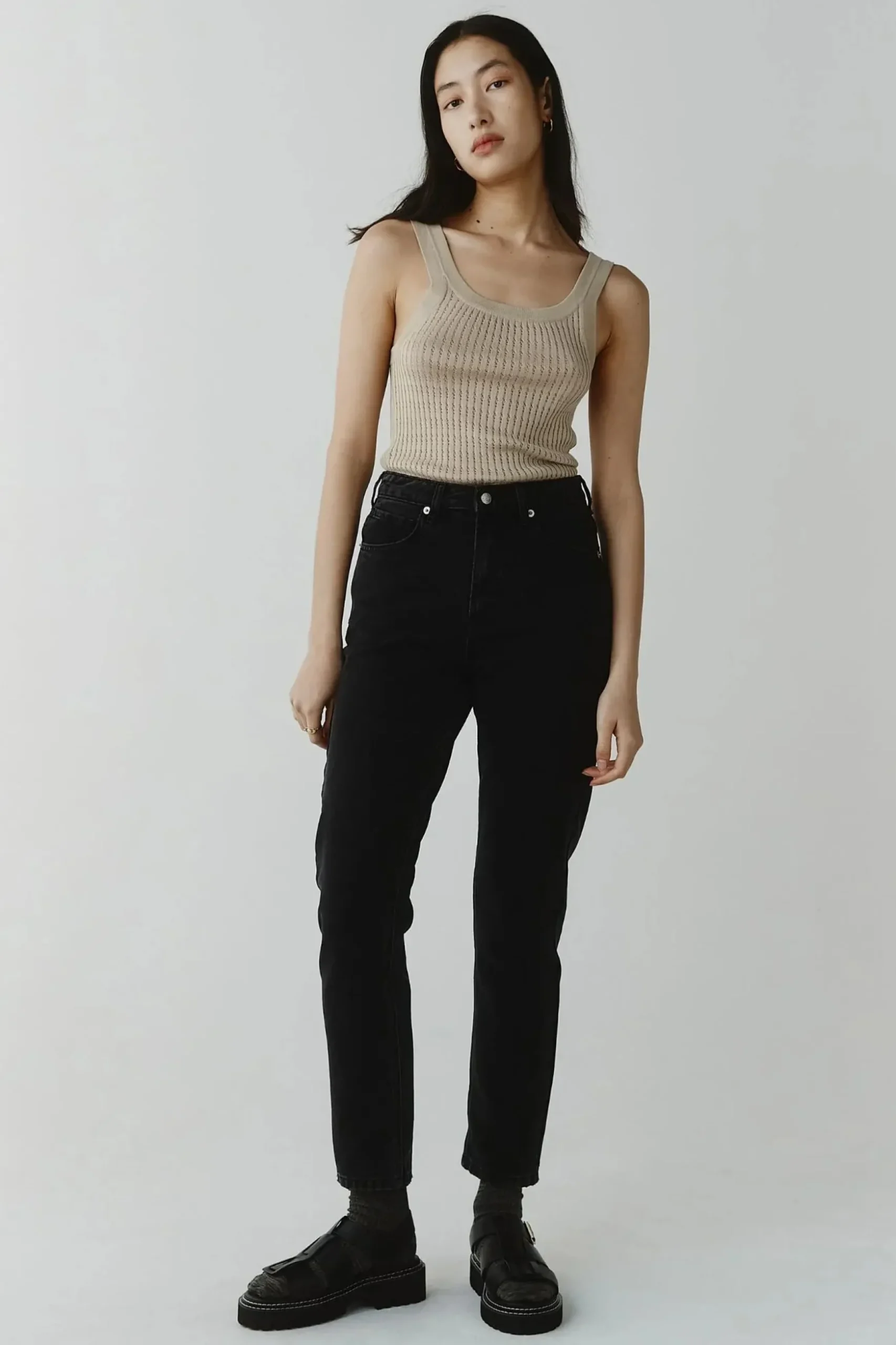 Marle Straight Leg Jean - Black