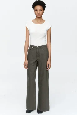 Marle Wide Leg Jean - Rosemary
