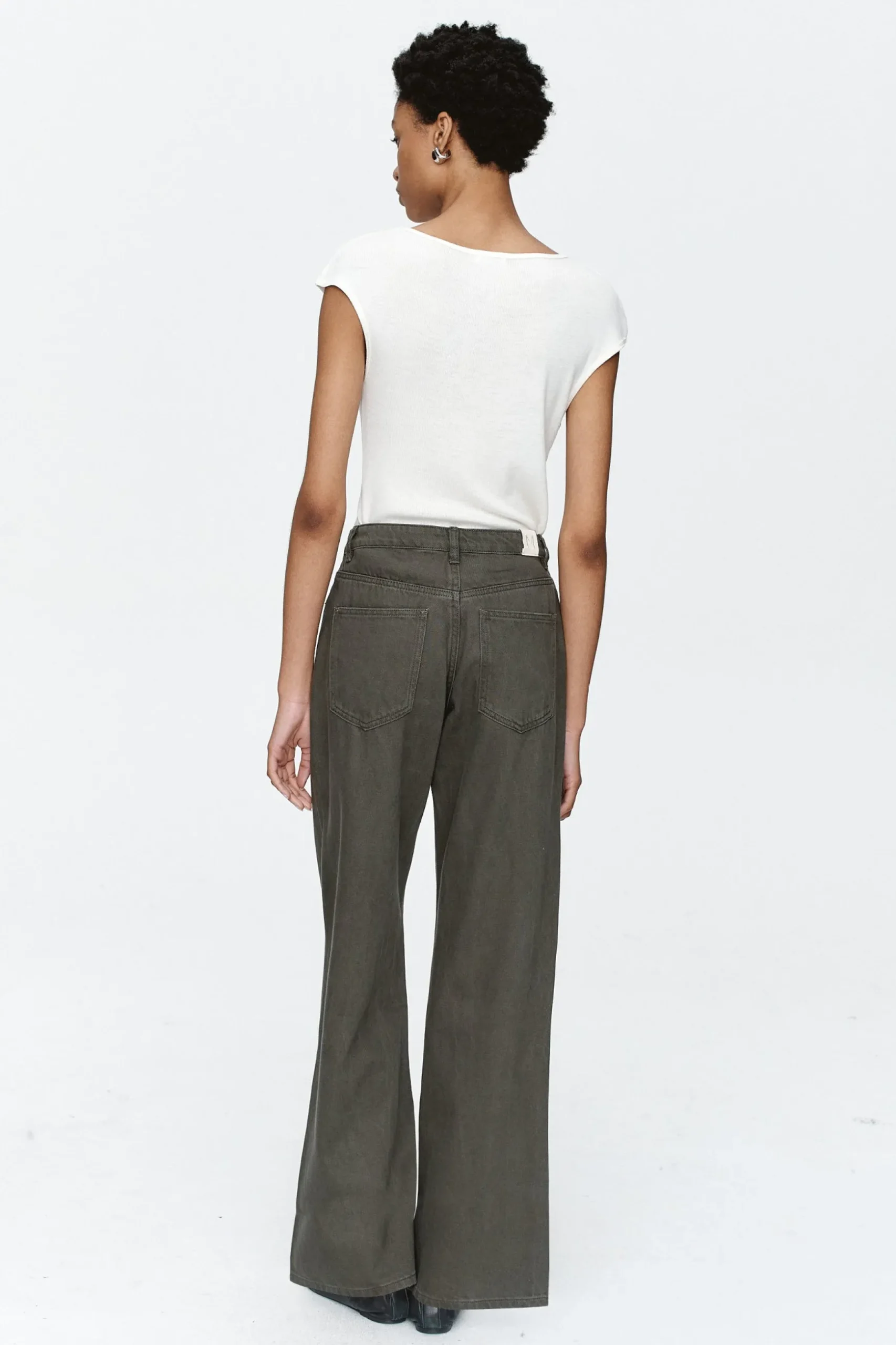 Marle Wide Leg Jean - Rosemary