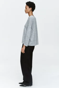 Marle Yelena Tee - Stirling Melange