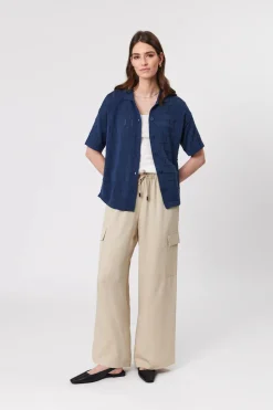 Marlow Mirage Cargo Pant - Bone