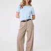 Marlow Mode Pant - Ecru