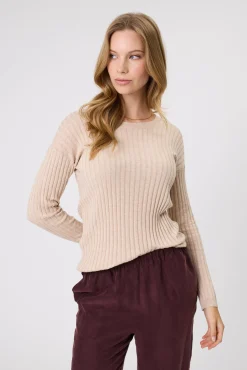 Marlow Reign Long Sleeve Knit - Wheat