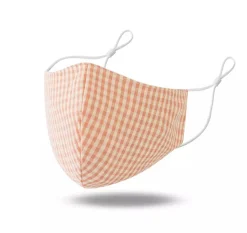 Mask - Apricot Gingham