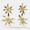 Meadowlark Daisy Drop Earrings - Gold