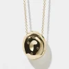 Meadowlark Large Strawberry Necklace - Gold