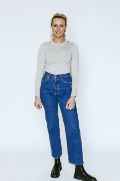 Moke Nicki Women's Sweater - Ice