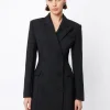 Mossman Axel Blazer Dress - Black