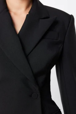 Mossman Axel Blazer Dress - Black
