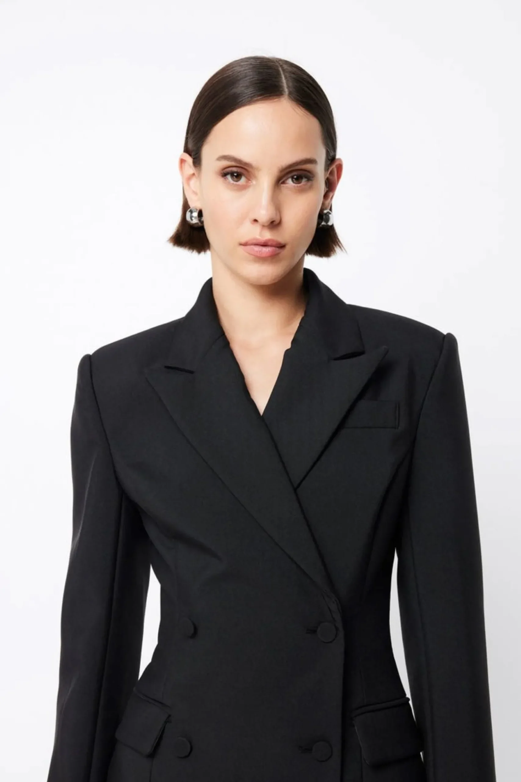 Mossman Axel Blazer Dress - Black