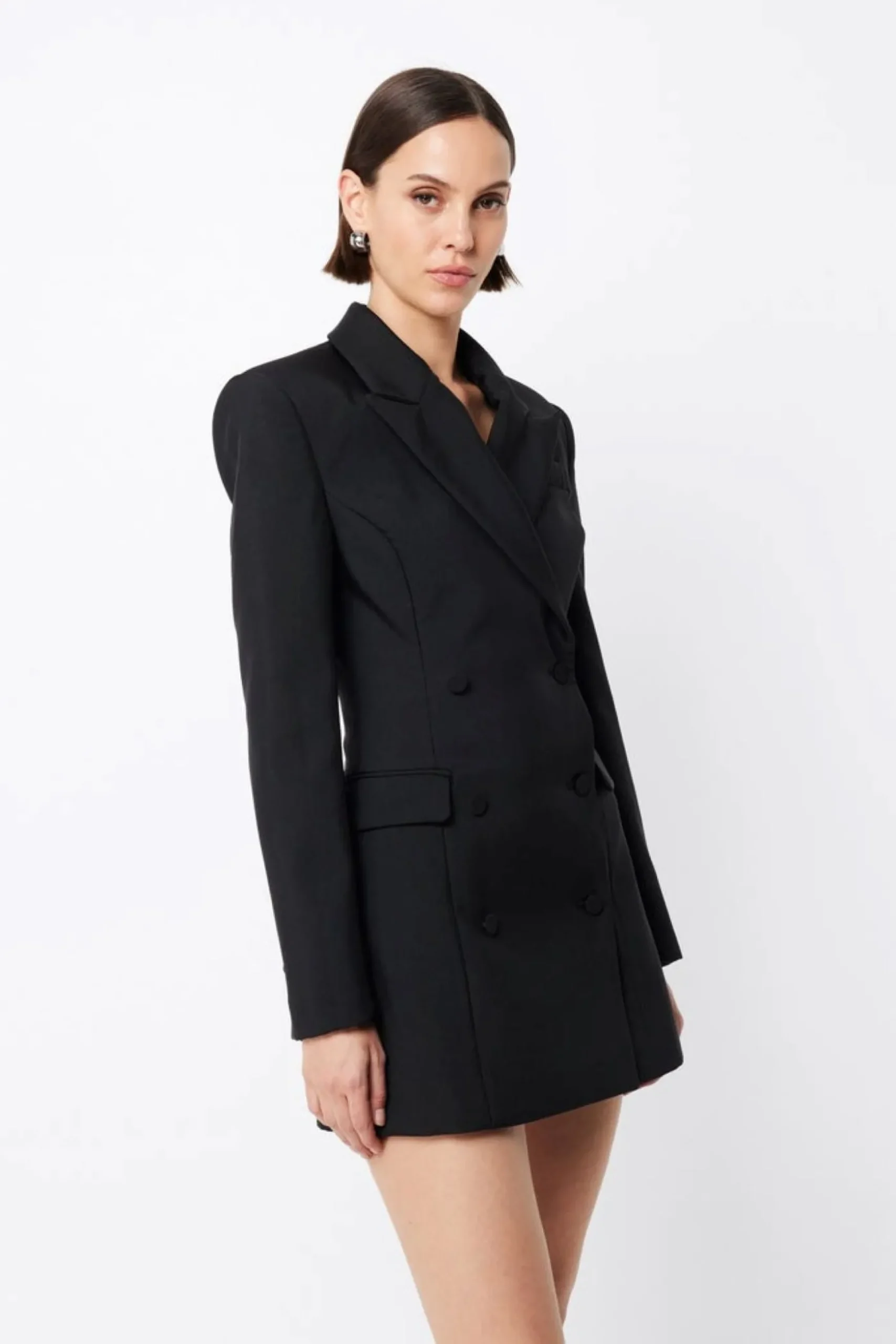Mossman Axel Blazer Dress - Black