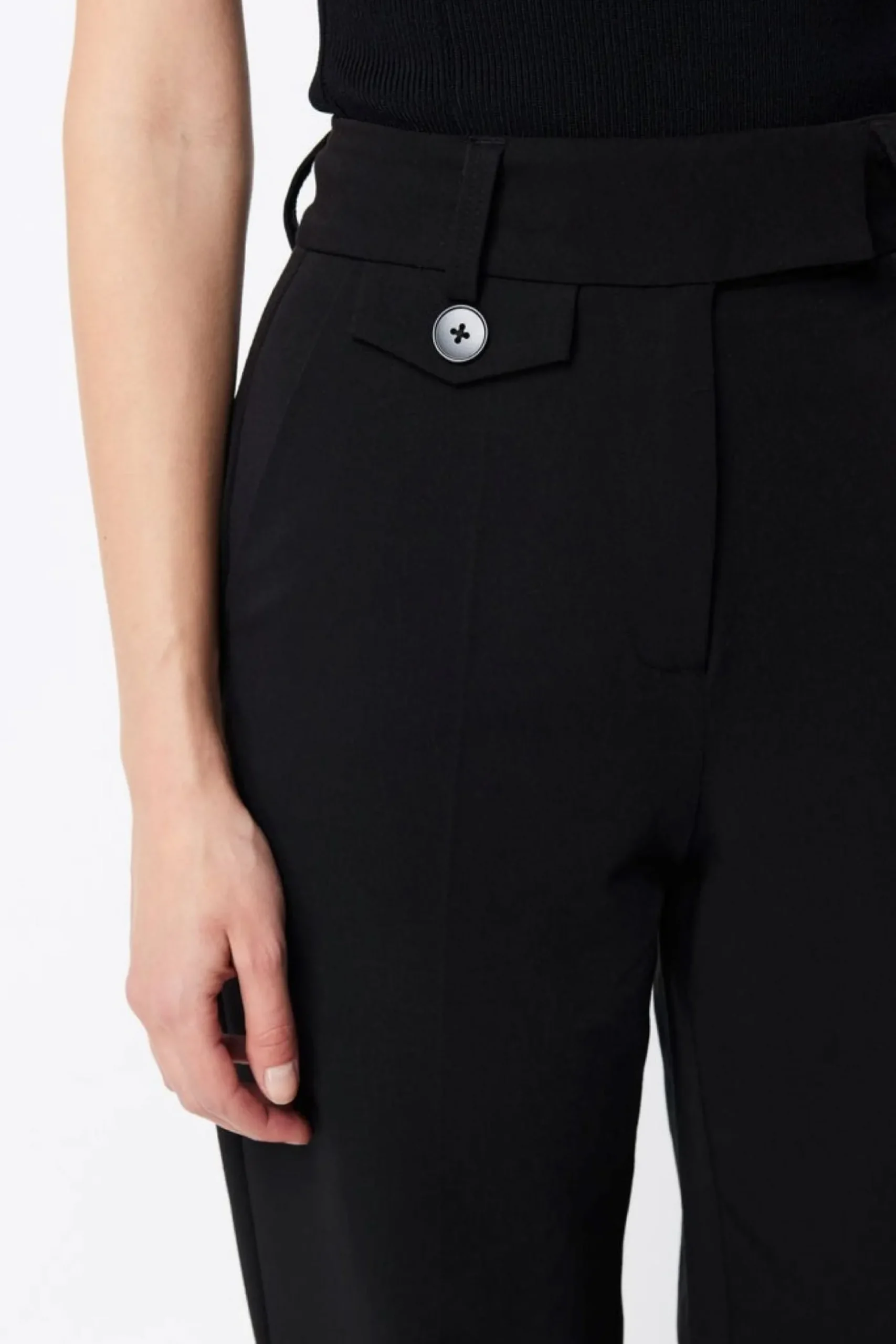Mossman Boston Straight Leg Pant - Black