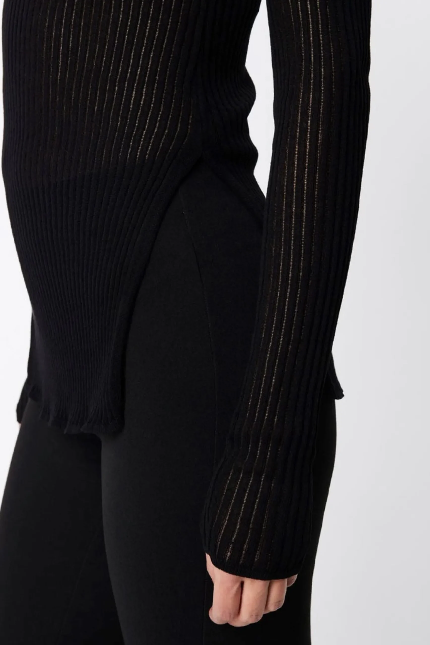 Mossman Bristol High Neck Top - Black