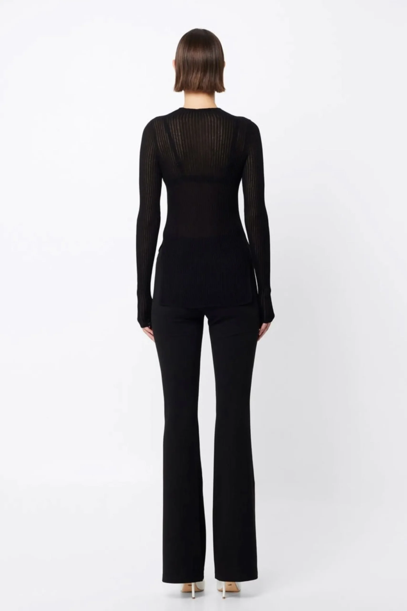 Mossman Bristol High Neck Top - Black