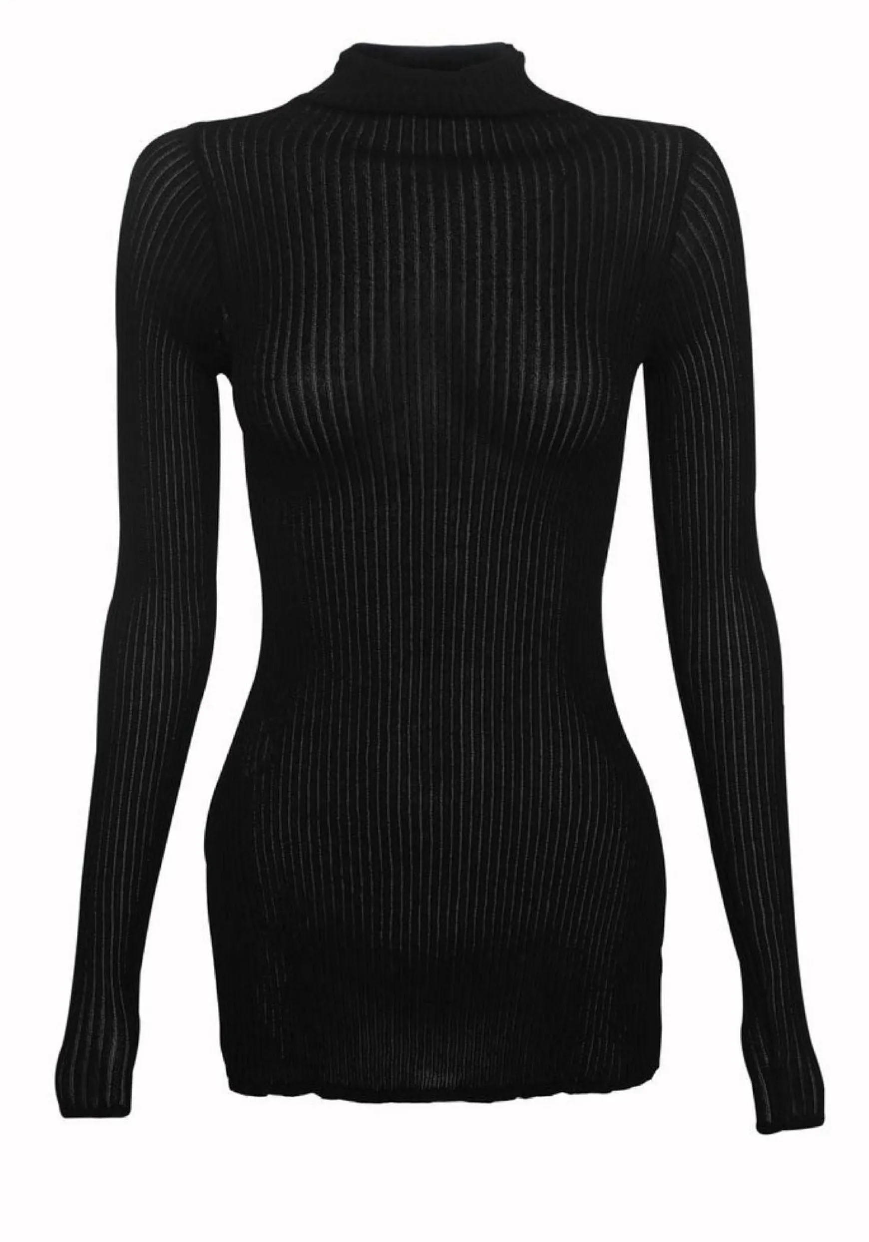 Mossman Bristol High Neck Top - Black