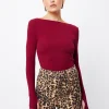 Mossman Camden Top - Crimson