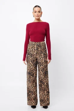Mossman Camden Top - Crimson