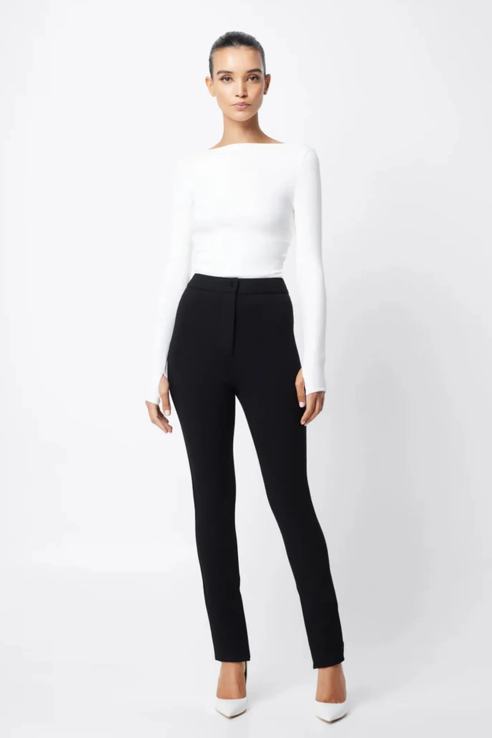 Mossman Camden Top - White