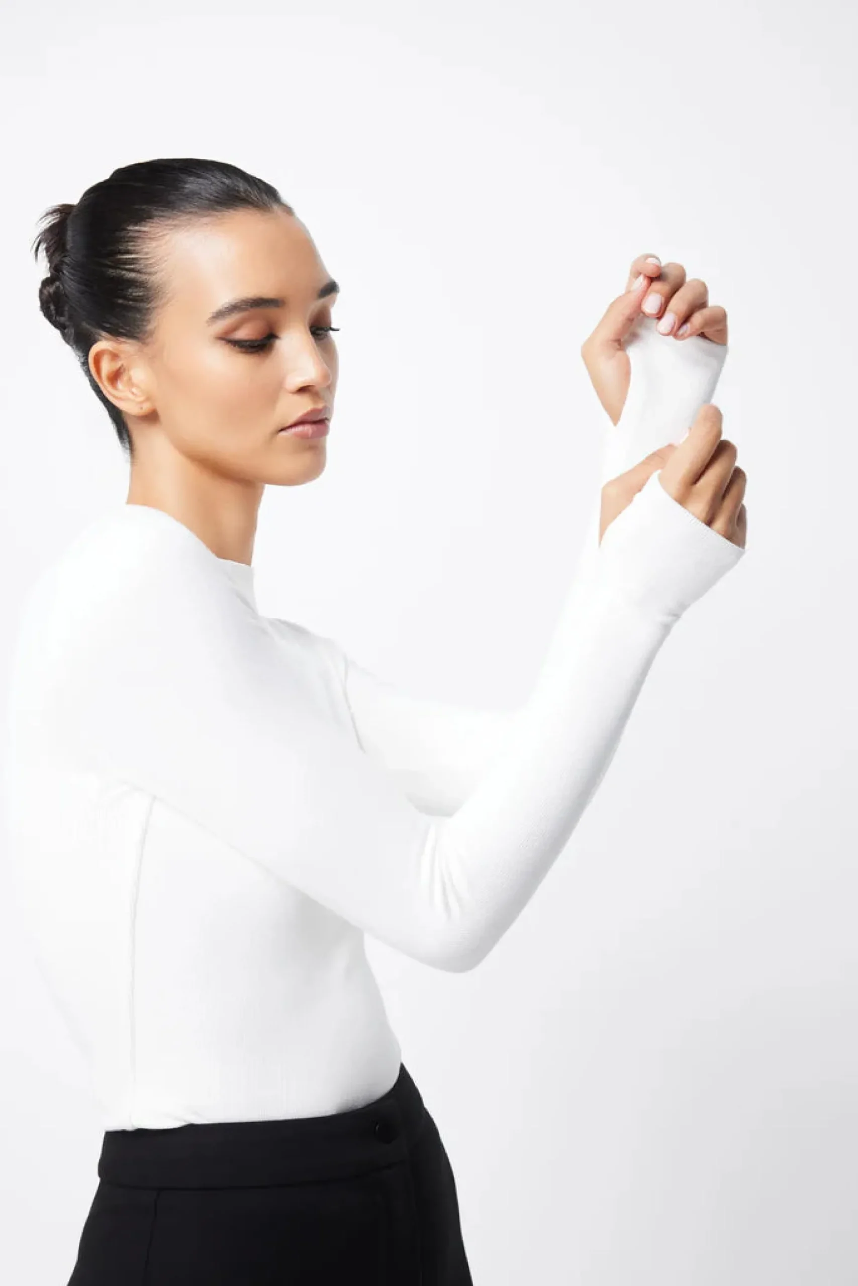 Mossman Camden Top - White