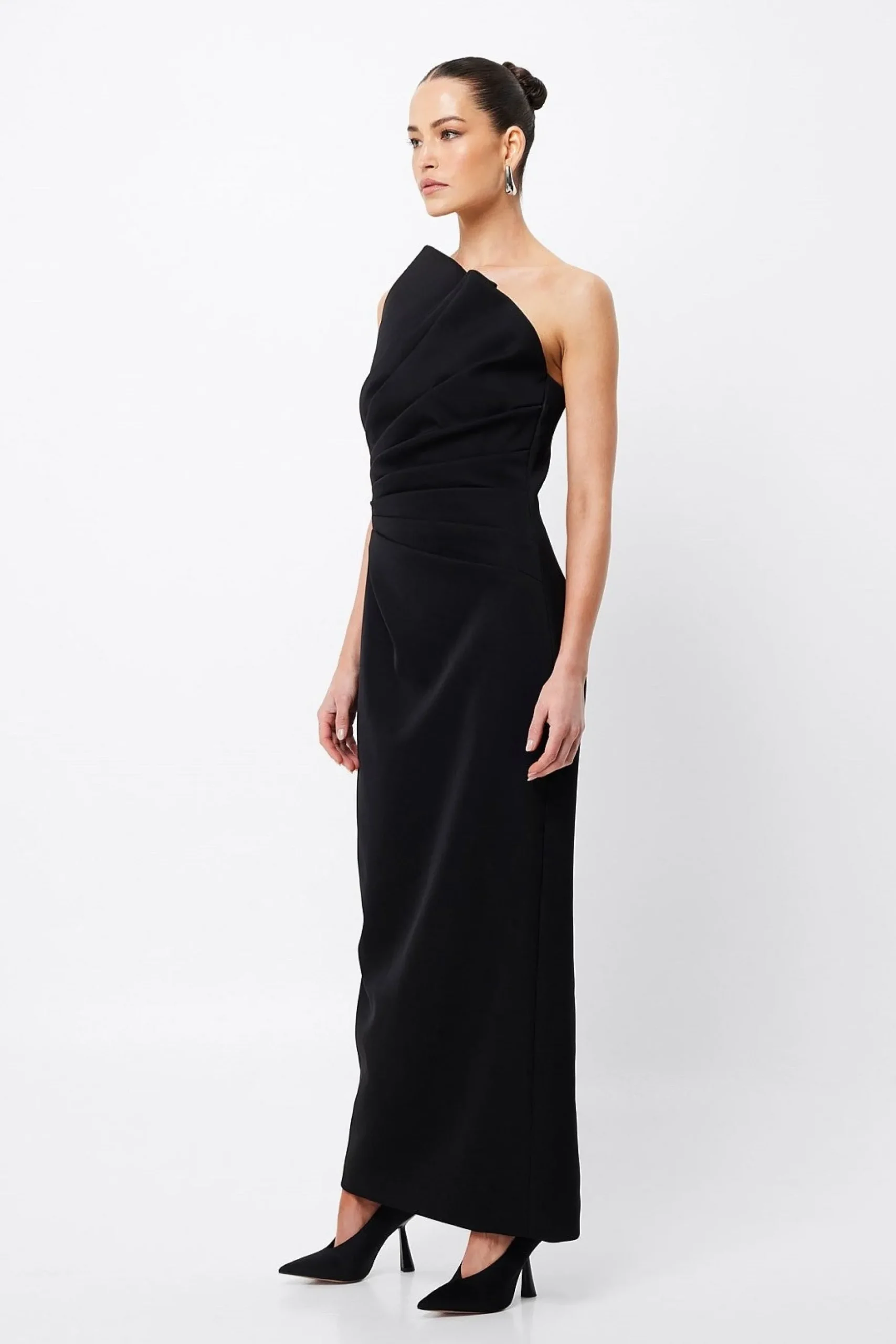Mossman Common Emotion Midi Dress - Black