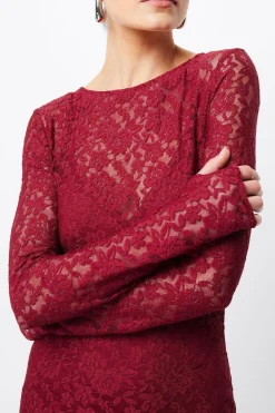 Mossman Fervour Maxi Dress - Crimson