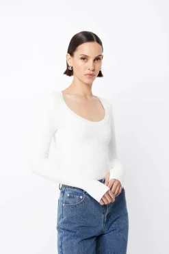 Mossman Lincoln Top - White Arriving Mid April