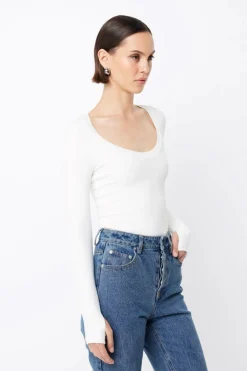 Mossman Lincoln Top - White Arriving Mid April