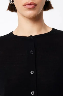 Mossman Maine Cardigan - Black
