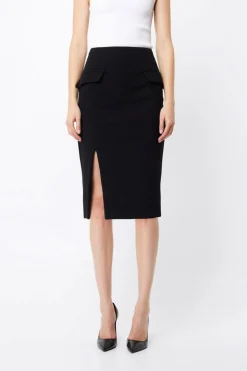 Mossman Melrose Pencil Skirt - Black