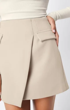 Mossman On My Way Mini Skirt - Natural