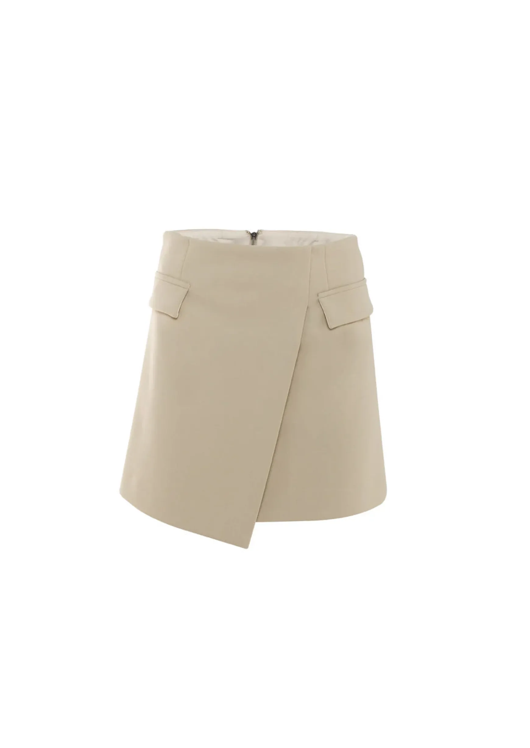 Mossman On My Way Mini Skirt - Natural