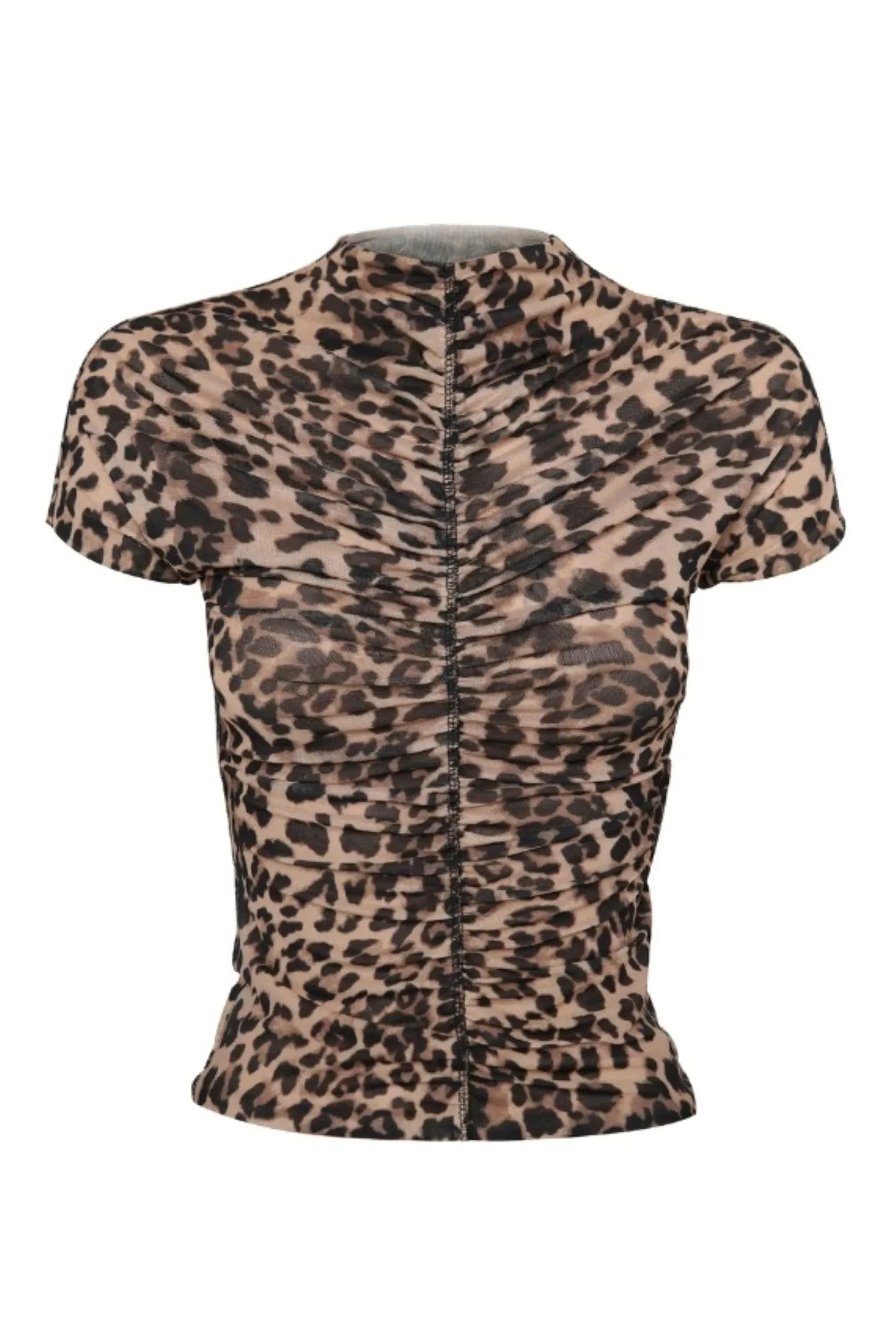 Mossman Prowl Top - Leopard Print