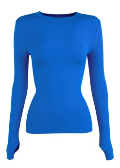 Mossman The Brooklyn Top - Cobalt