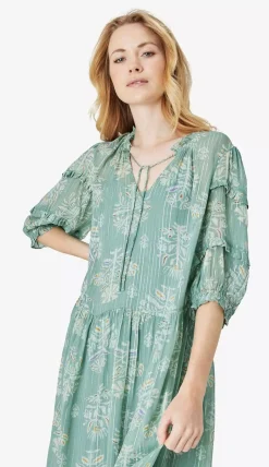 Noa Noa Allie Dress - Print Green