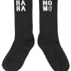 Nom*d HAHA Socks - Black/Putty