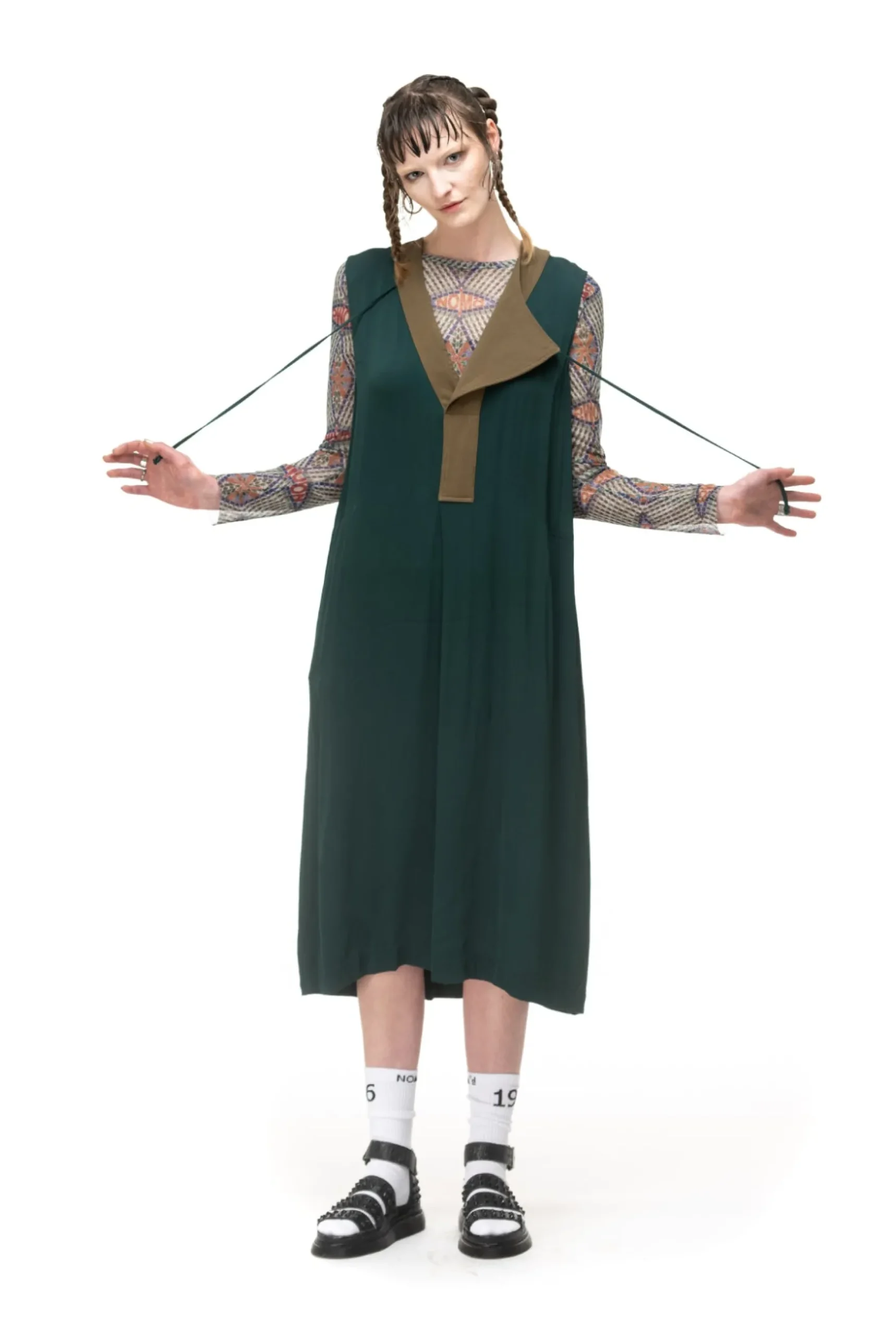 Nom*d Y Dress - Evergreen