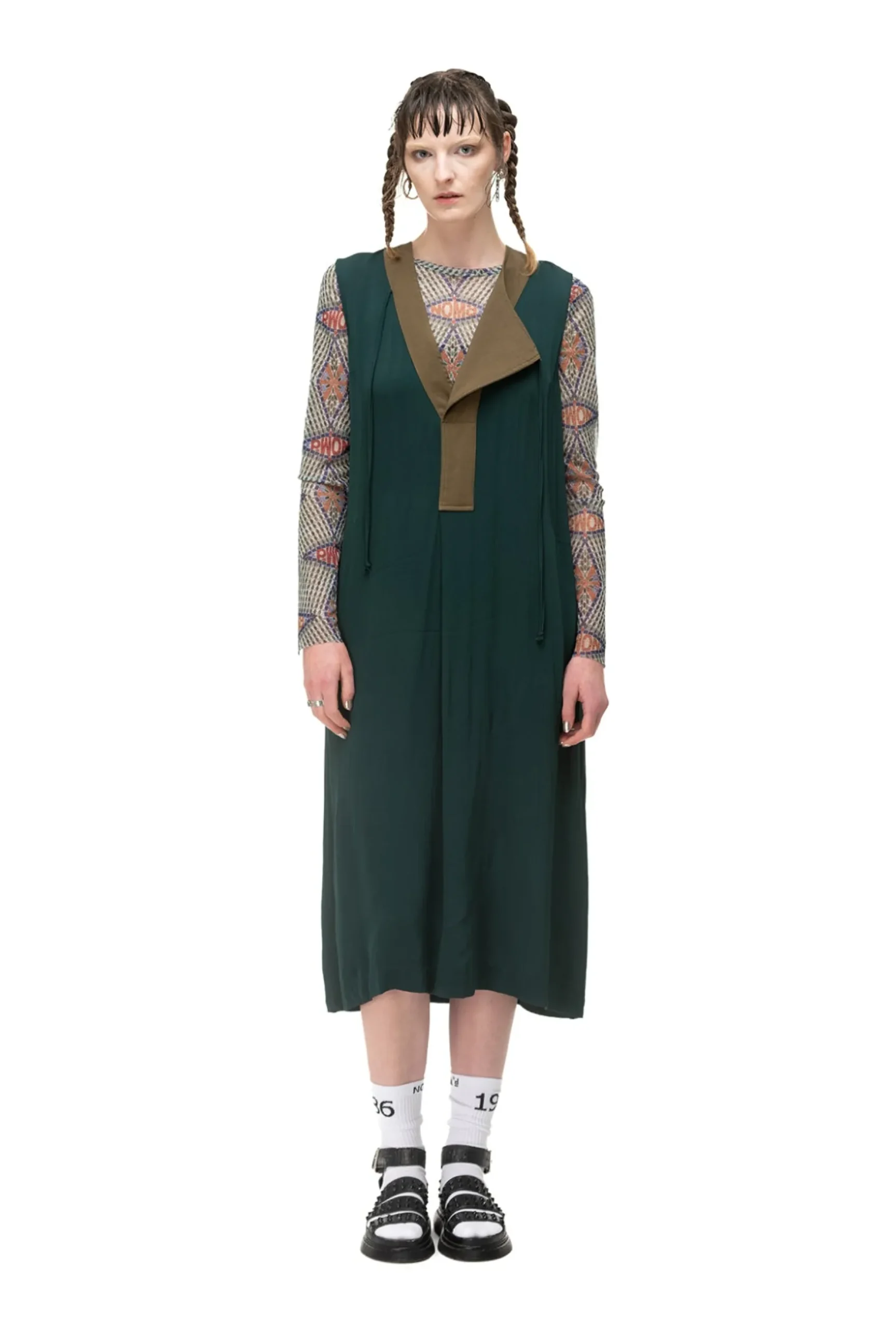 Nom*d Y Dress - Evergreen