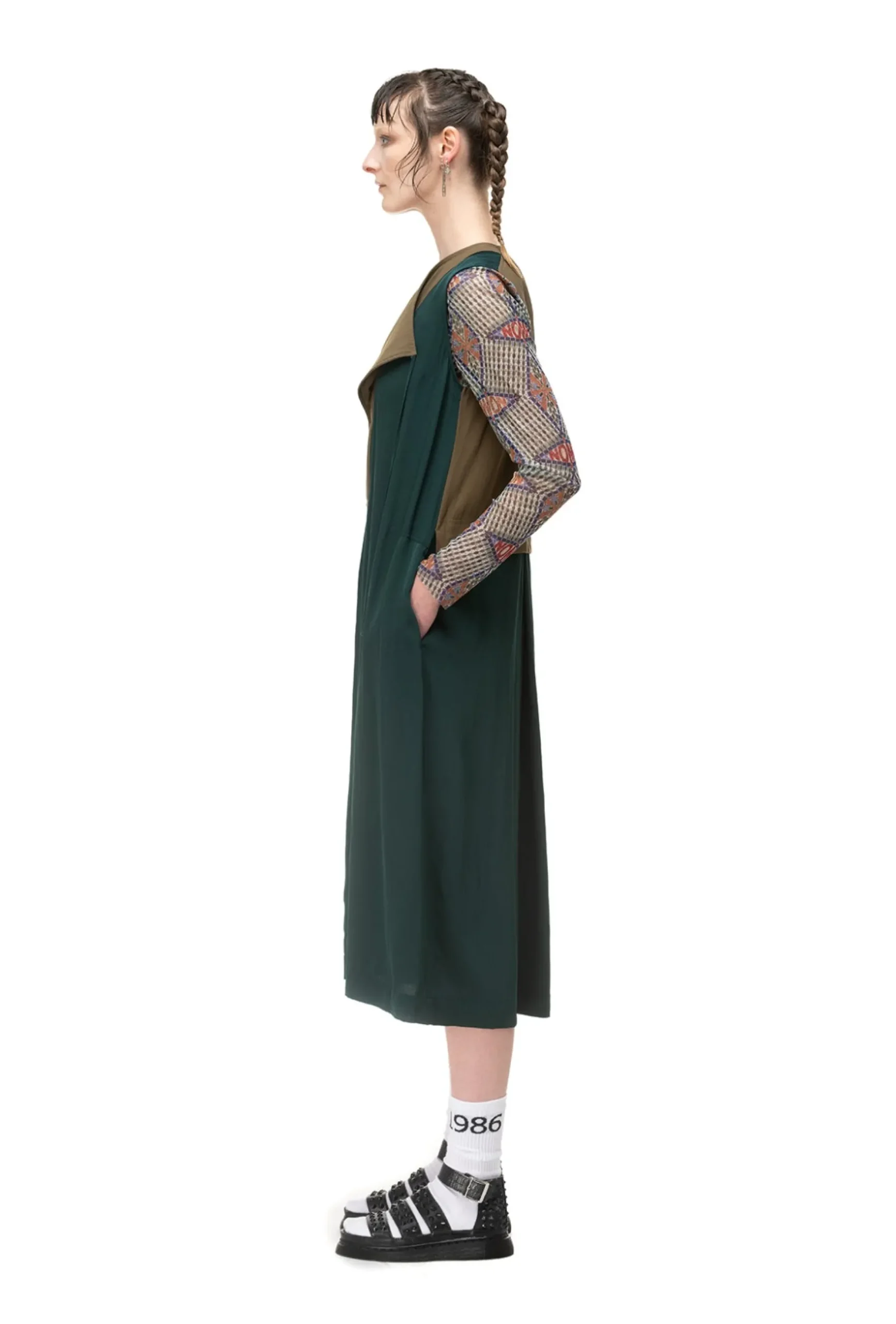 Nom*d Y Dress - Evergreen