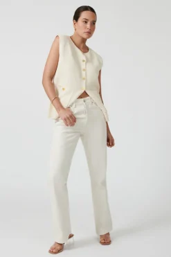 ONTE Helena Gilet - Ivory