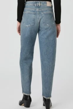 Paige Alexis Barrel Leg Jean - Cats Meow