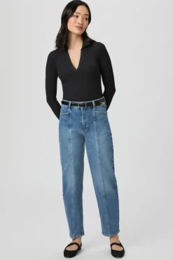 Paige Alexis Barrel Leg Jean - Anthia