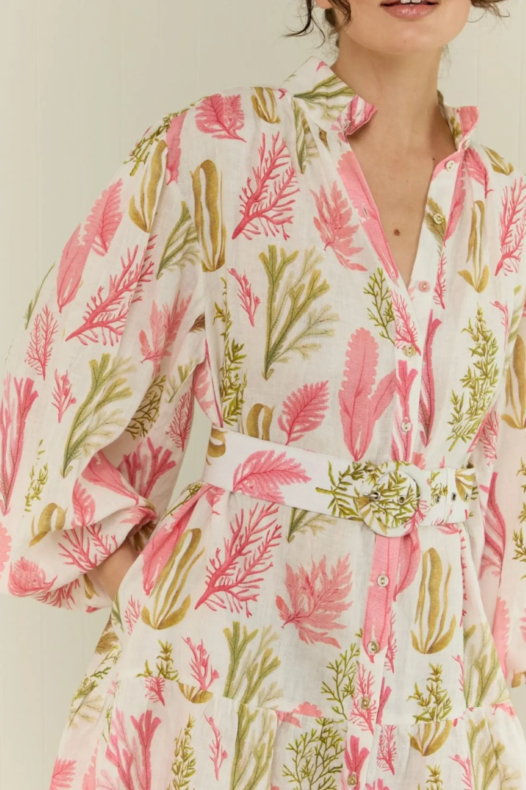 Palm Noosa Amber Dress - Sea Garden