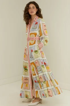 Palm Noosa Aria Dress - Siesta Tile