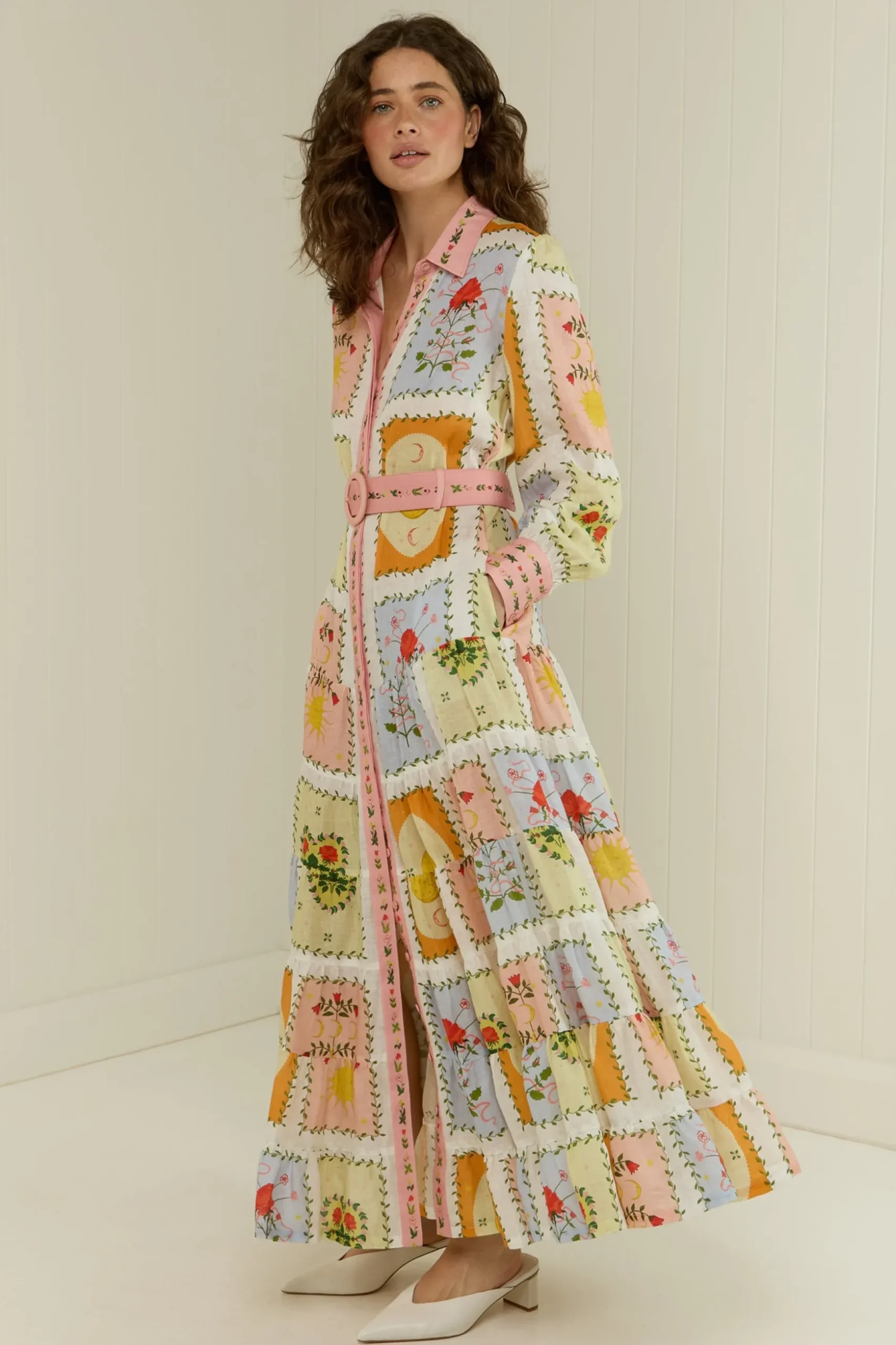 Palm Noosa Aria Dress - Siesta Tile