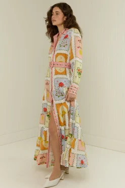Palm Noosa Aria Dress - Siesta Tile